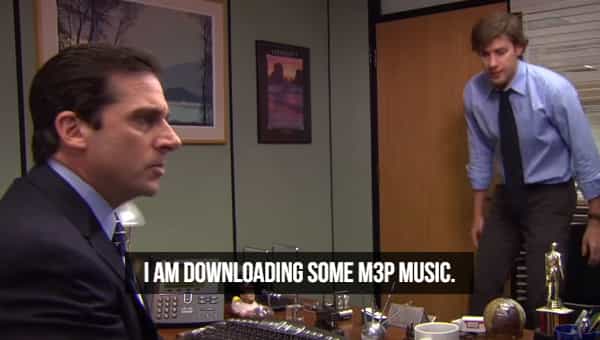 1AM DOWNLOADING SOME M3P MUSIC.