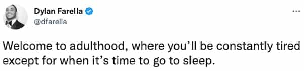 HAPPINESS IS ...going to bed knowing you can sleep for as long as you want.