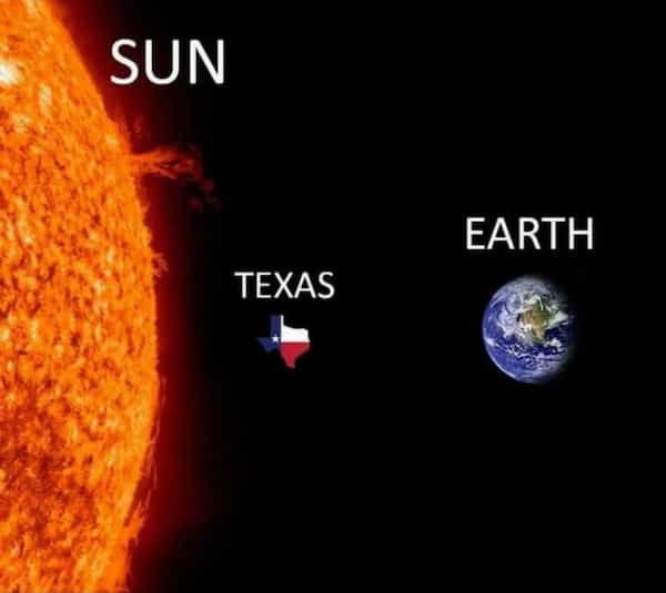 SUN TEXAS EARTH