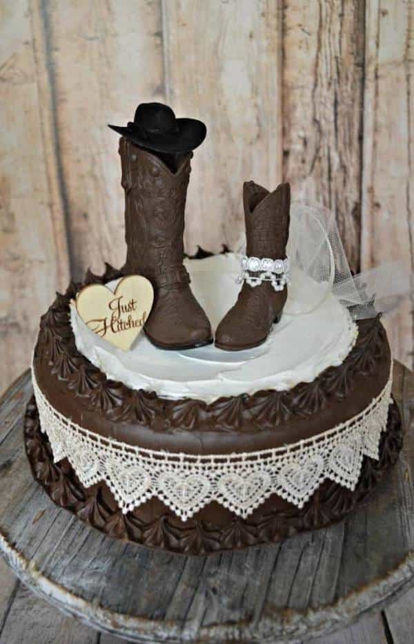 cowboy boot cake