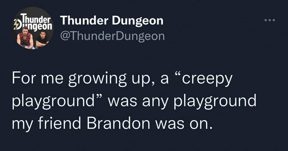 creepy playgrounds