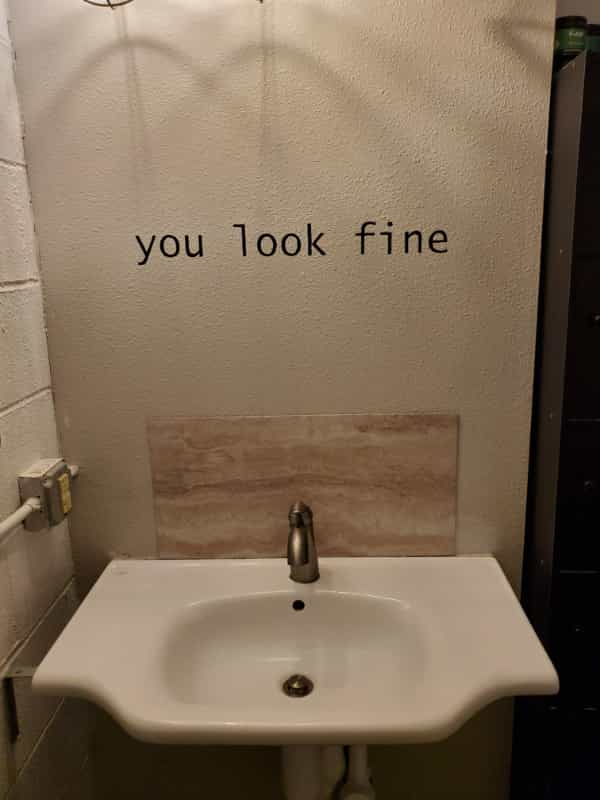 you look fine