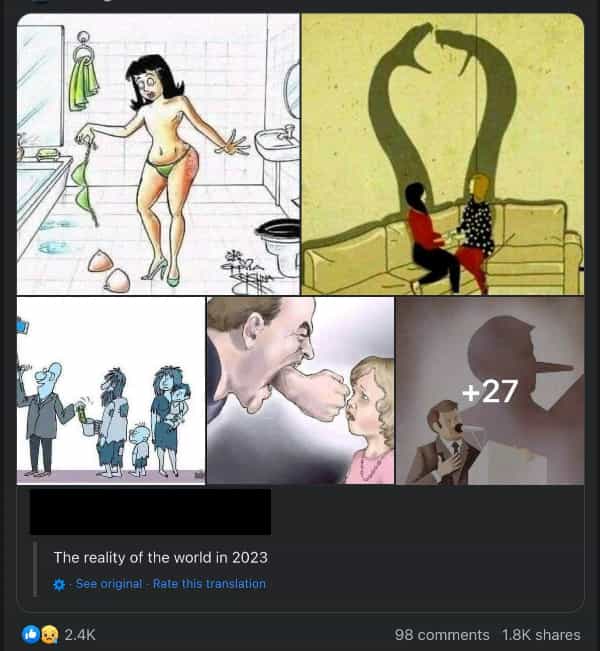 The reality of the world in 2023