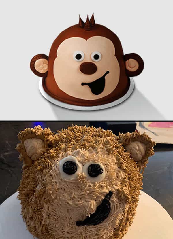 money cake messed up