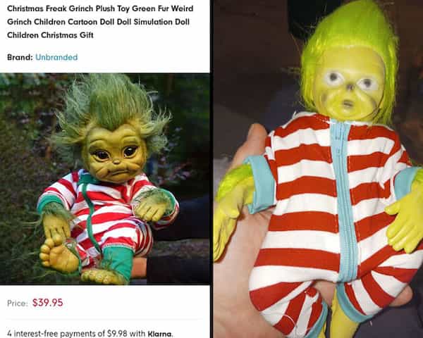 grinch doll weird
