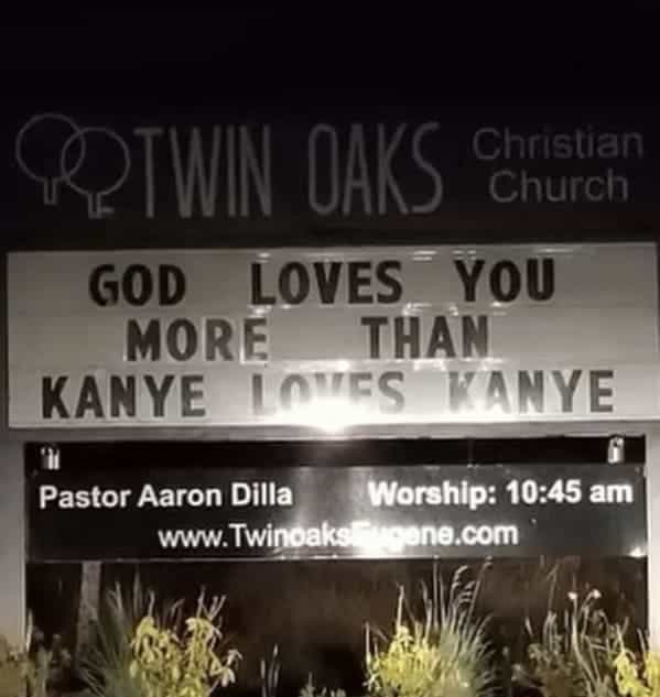 GOD LOVES YOU MORE THAN KANYE Lames waNVE