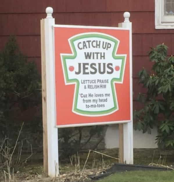 CATCH UP WITH •JESUS LETTUCE PRAISE & RELISH HIM Cuz He loves me from my head to-ma-toes