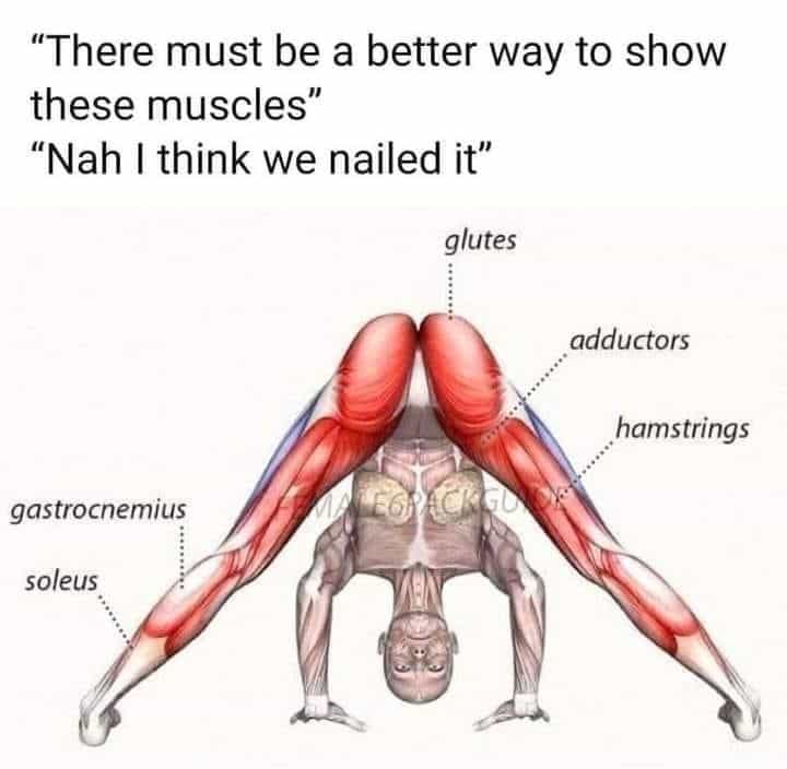 "There must be a better way to show these muscles" "Nah I think we nailed it"