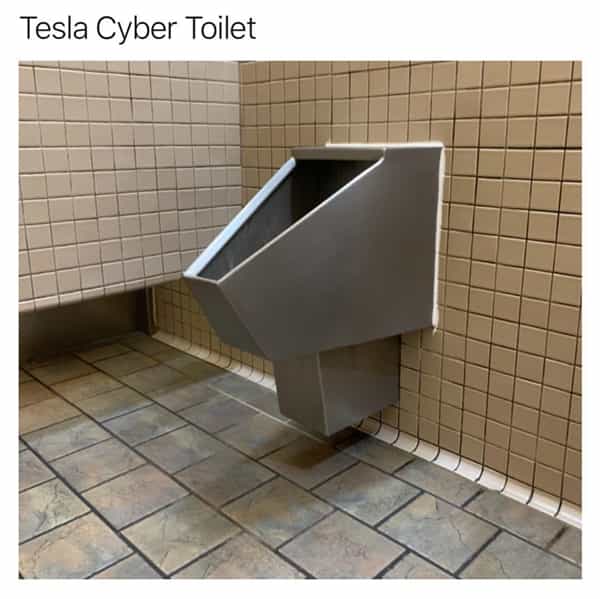 Tesla Cyber Toilet