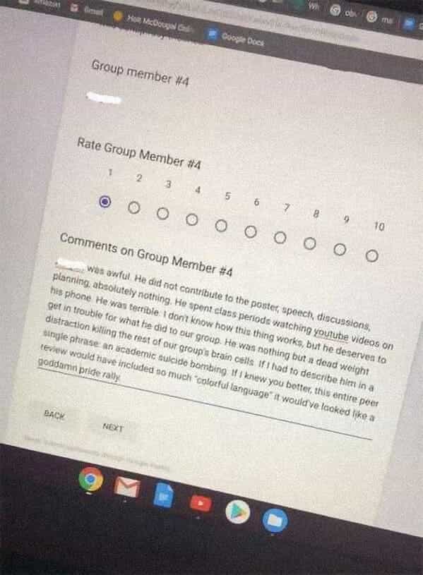 WHAT I LEARN FROM GROUP PROJECTS [ The information • How to work with people • How to do entire projects on my own J How much I hate people pie chart