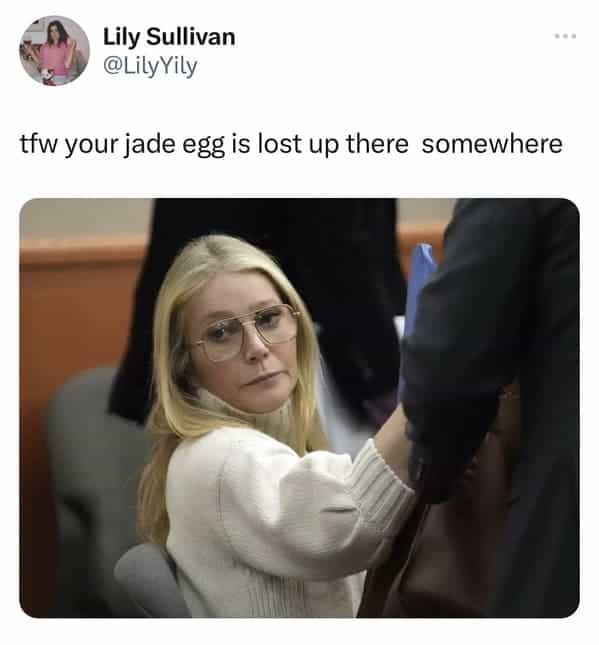 tfw your jade egg is lost up there somewhere