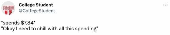 *spends $7.84* "Okay I need to chill with all this spending"