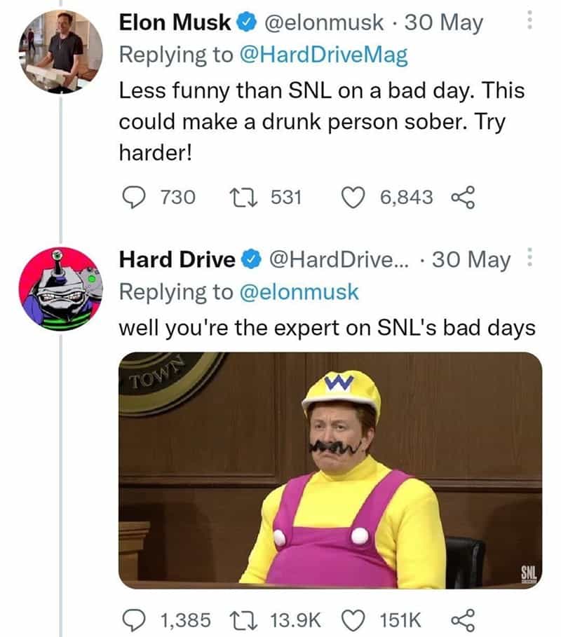 Less funny than SNL on a bad day. This could make a drunk person sober. Try harder! well you're the expert on SNL's bad days