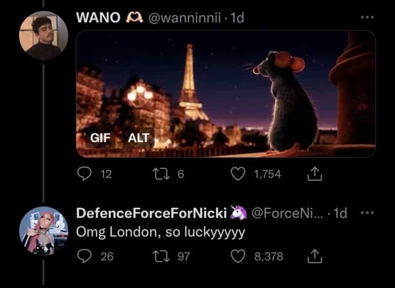 Omg London, so luckyyyyy