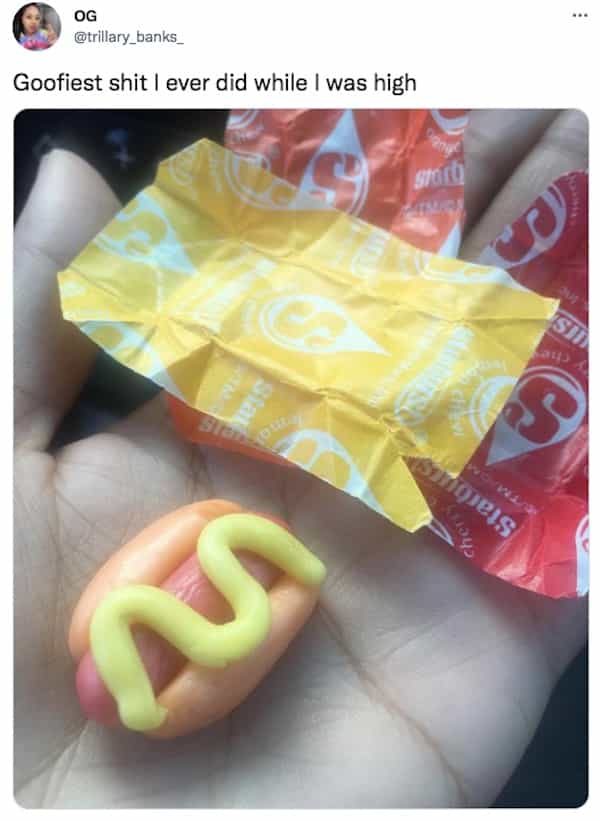 Goofiest shit I ever did while I was high