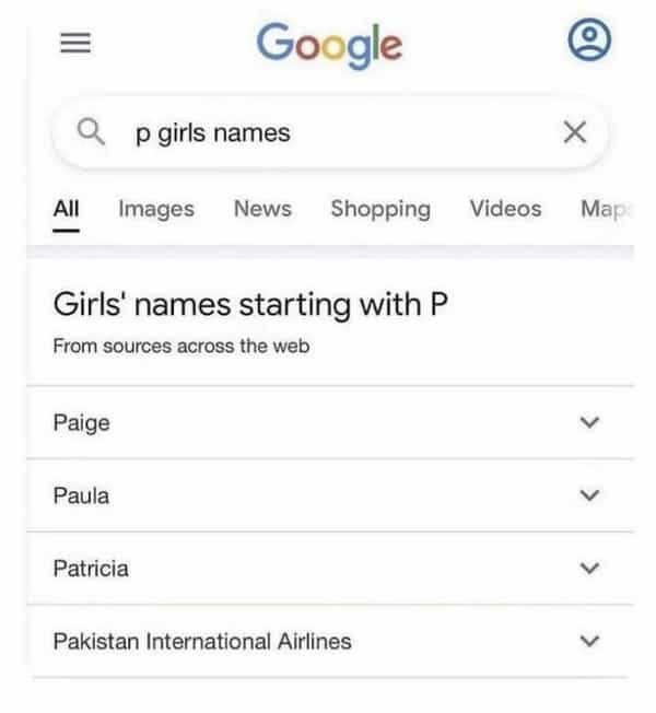 p girls names Girls' names starting with P From sources across the web Paige Paula Patricia Pakistan International Airlines