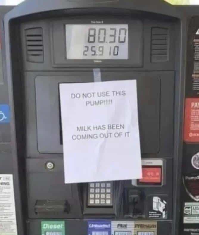 DO NOT USE THIS MILK HAS BEEN COMING OUT OF IT