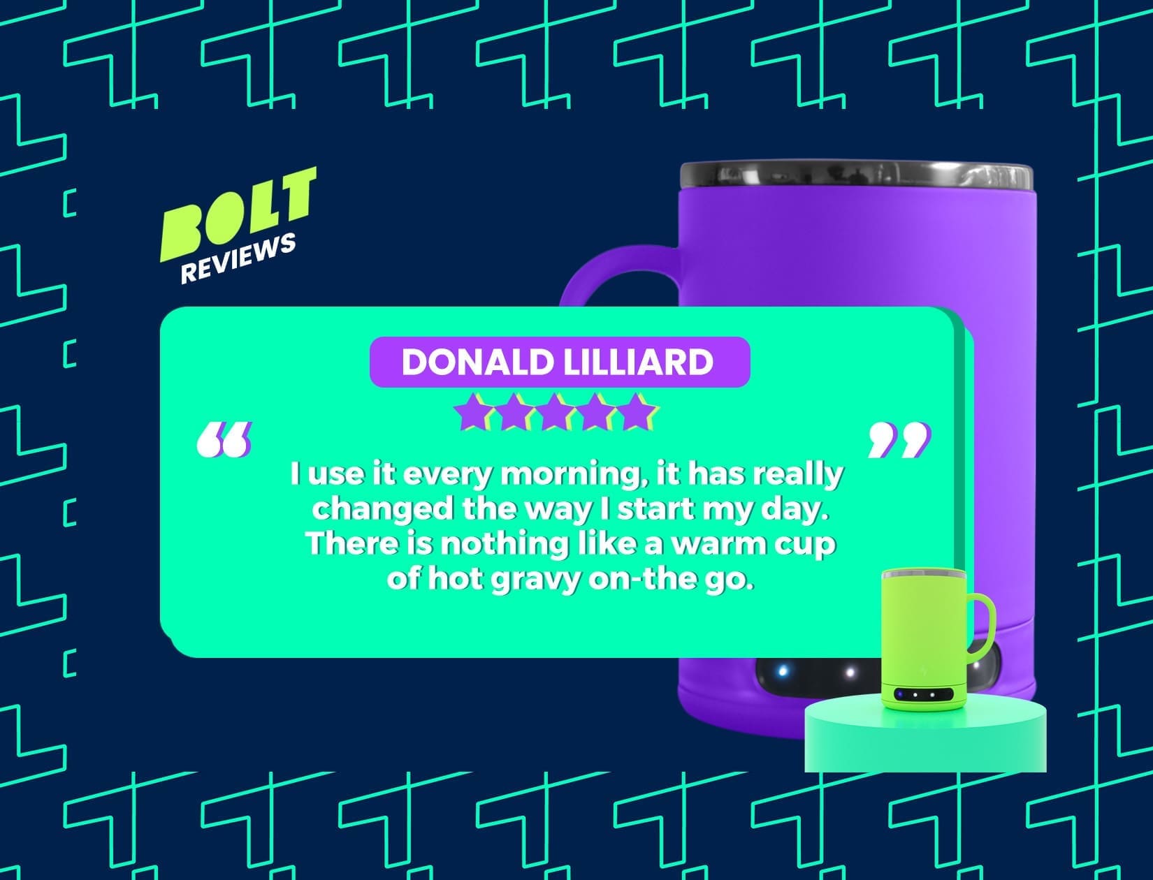 bolt heated mug, heated coffee mug, heated mug, heated smart mug, self warming mug, heated travel mug, best cordless coffee mug warmer