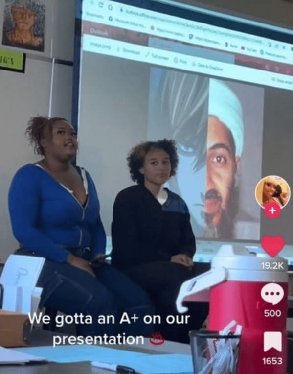 We gotta an At on our presentation