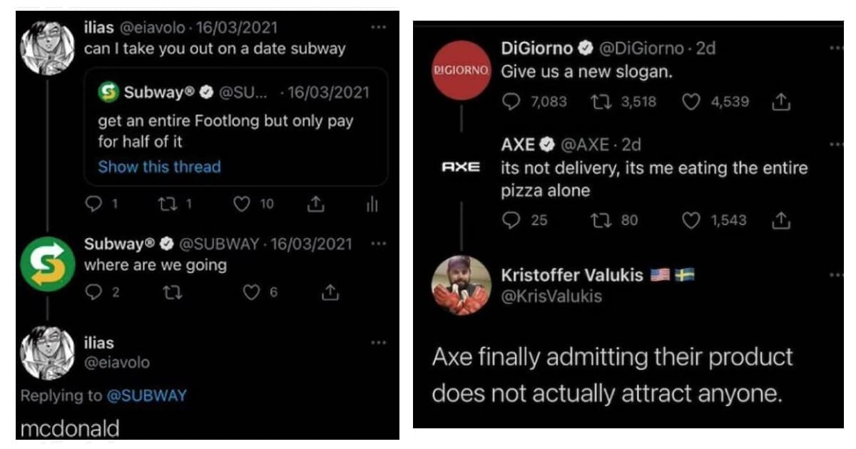 funny twitter exchanges