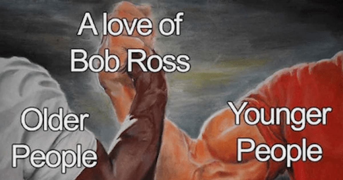 bob ross meme, bob ross memes