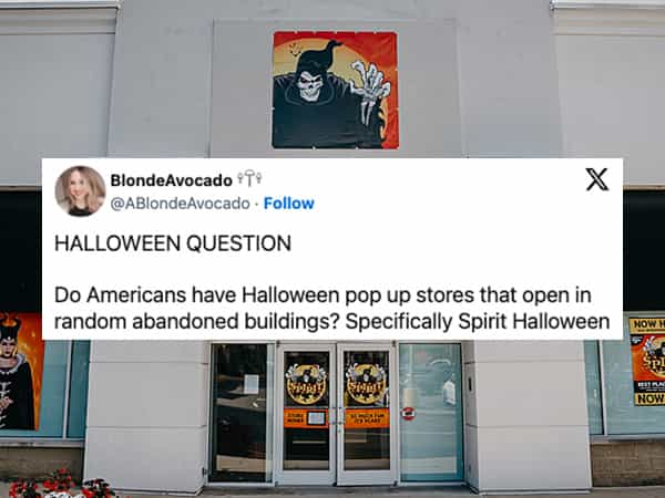 american halloween memes HALLOWEEN QUESTION Do Americans have Halloween pop up stores that open in random abandoned buildings? Specifically Spirit Halloween