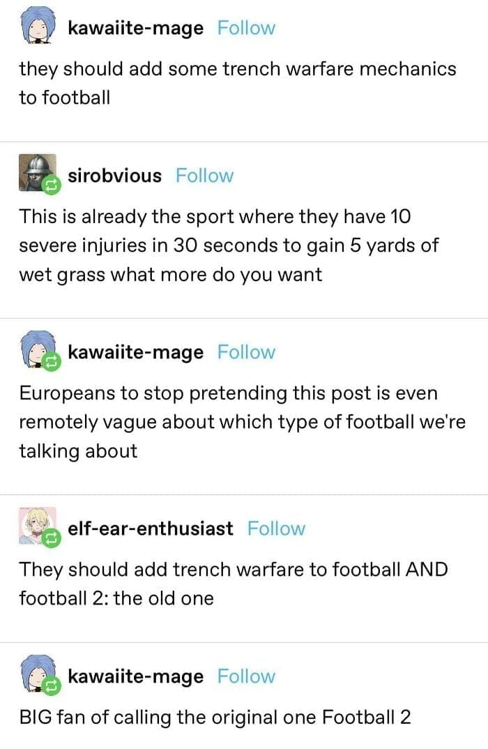 Americans and europeans roasting