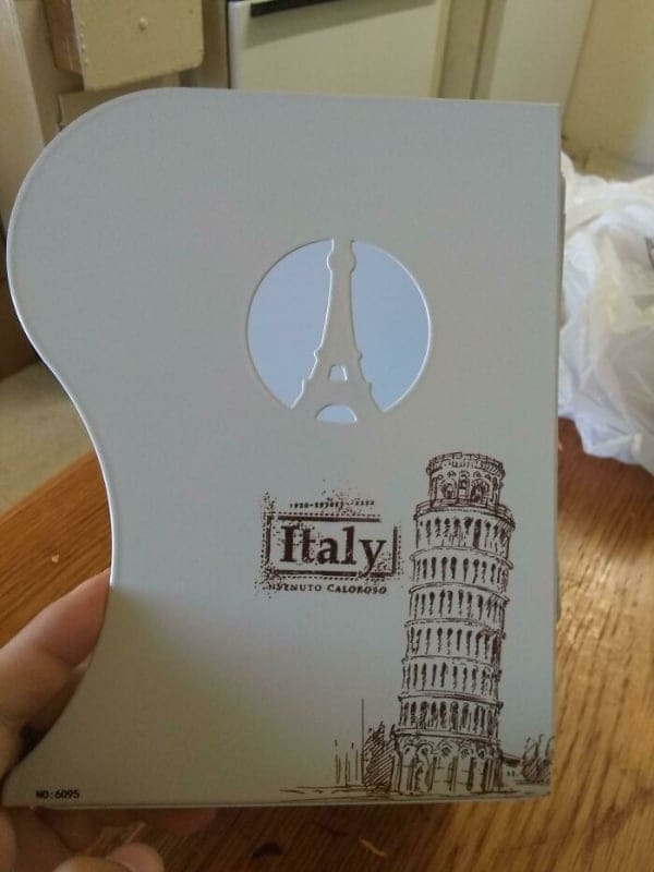 bad designs Italy card