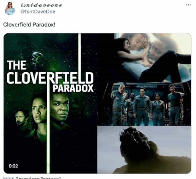 Cloverfield Paradox!