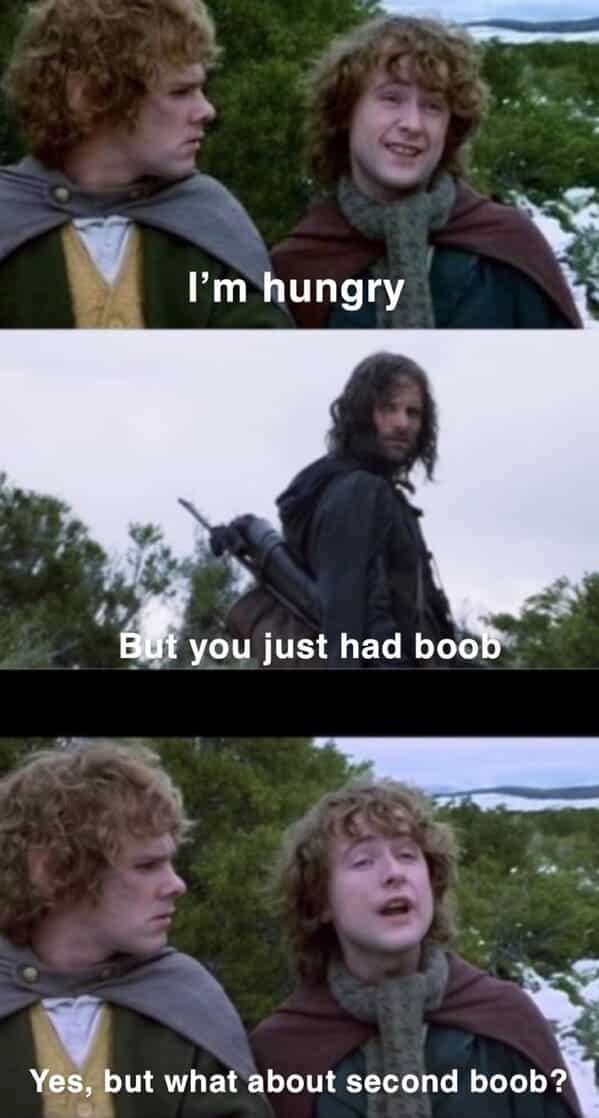 breastfeeding memes I'm hungry But you just had boob Yes, but what about second boob?