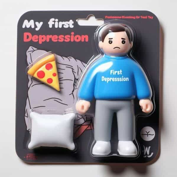 dark kids toys My first Depression