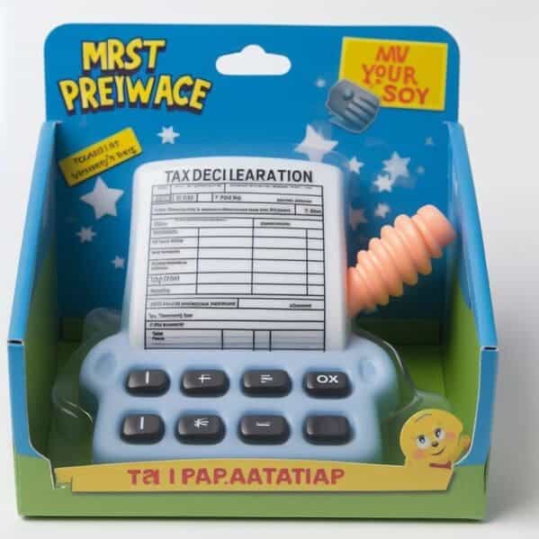 dark kids toys TAXDECILEARATION