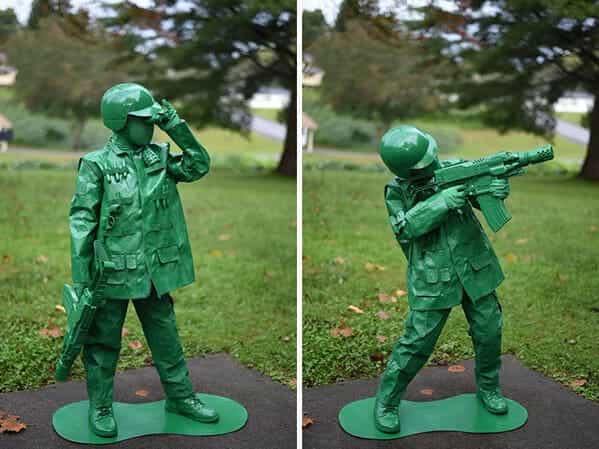 funny kids halloween costumes plastic army man