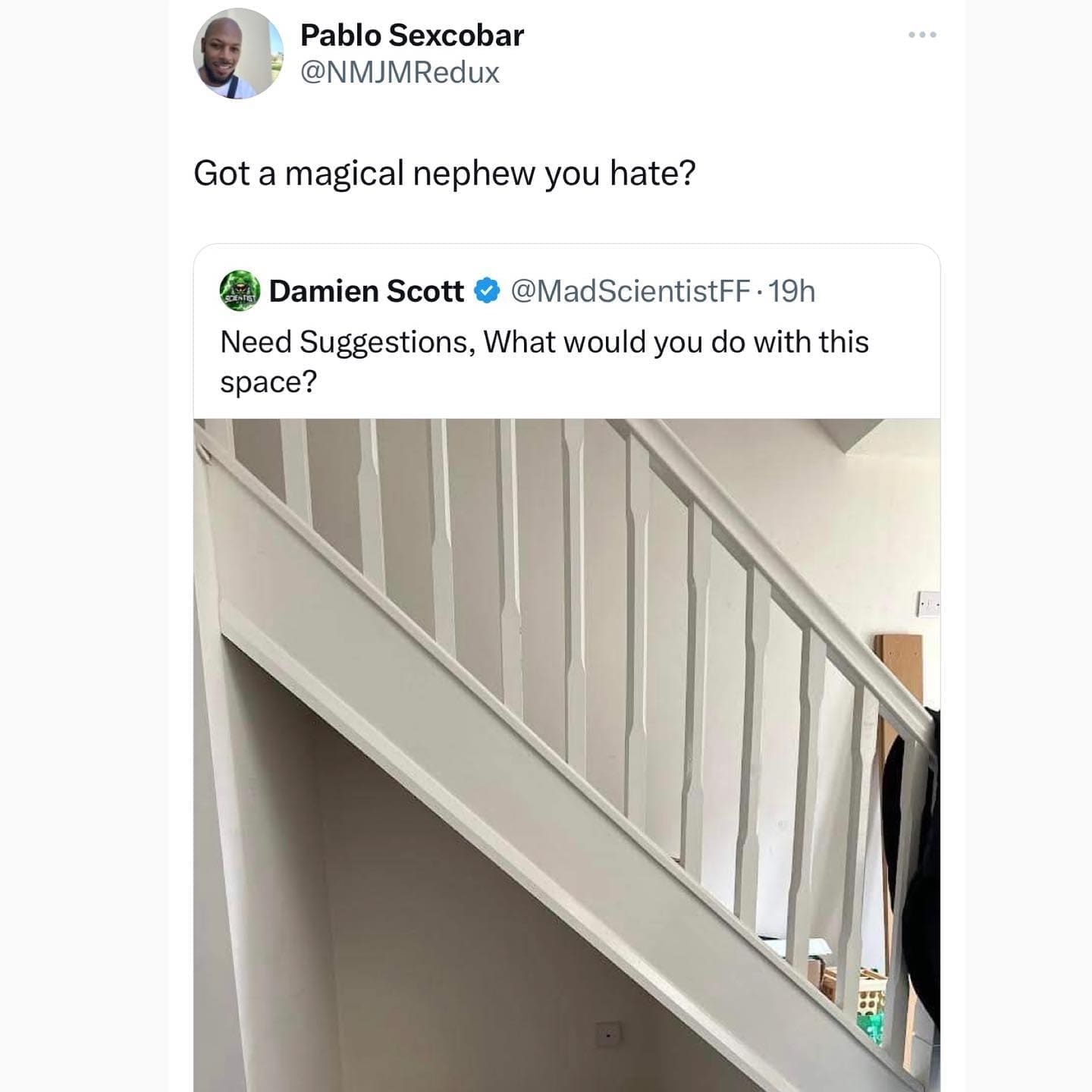 memes funny Got a magical nephew you hate? Need Suggestions, What would you do with this space?