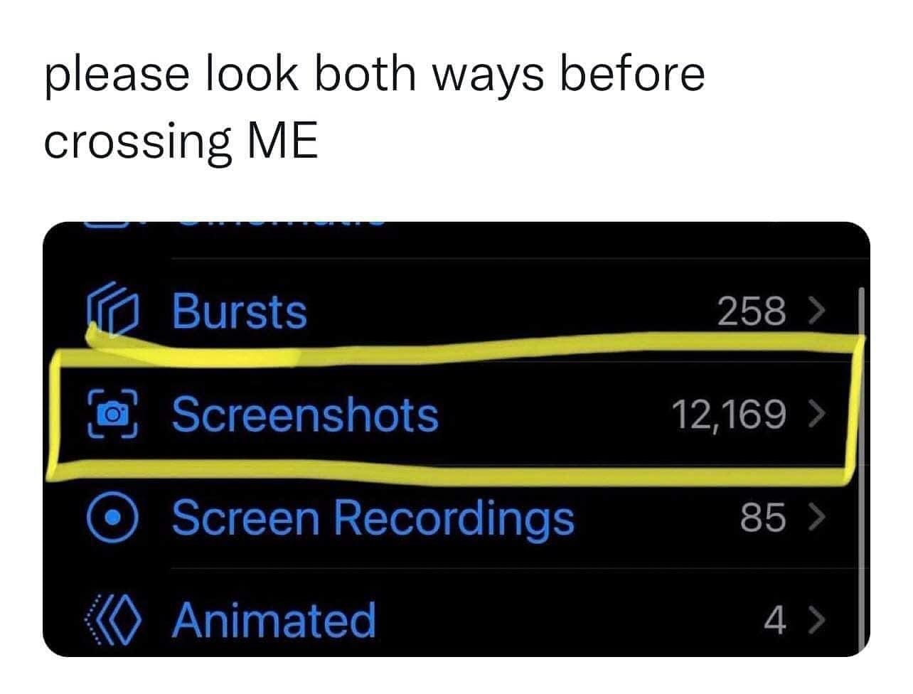 memes funny please look both ways before crossing ME screenshots
