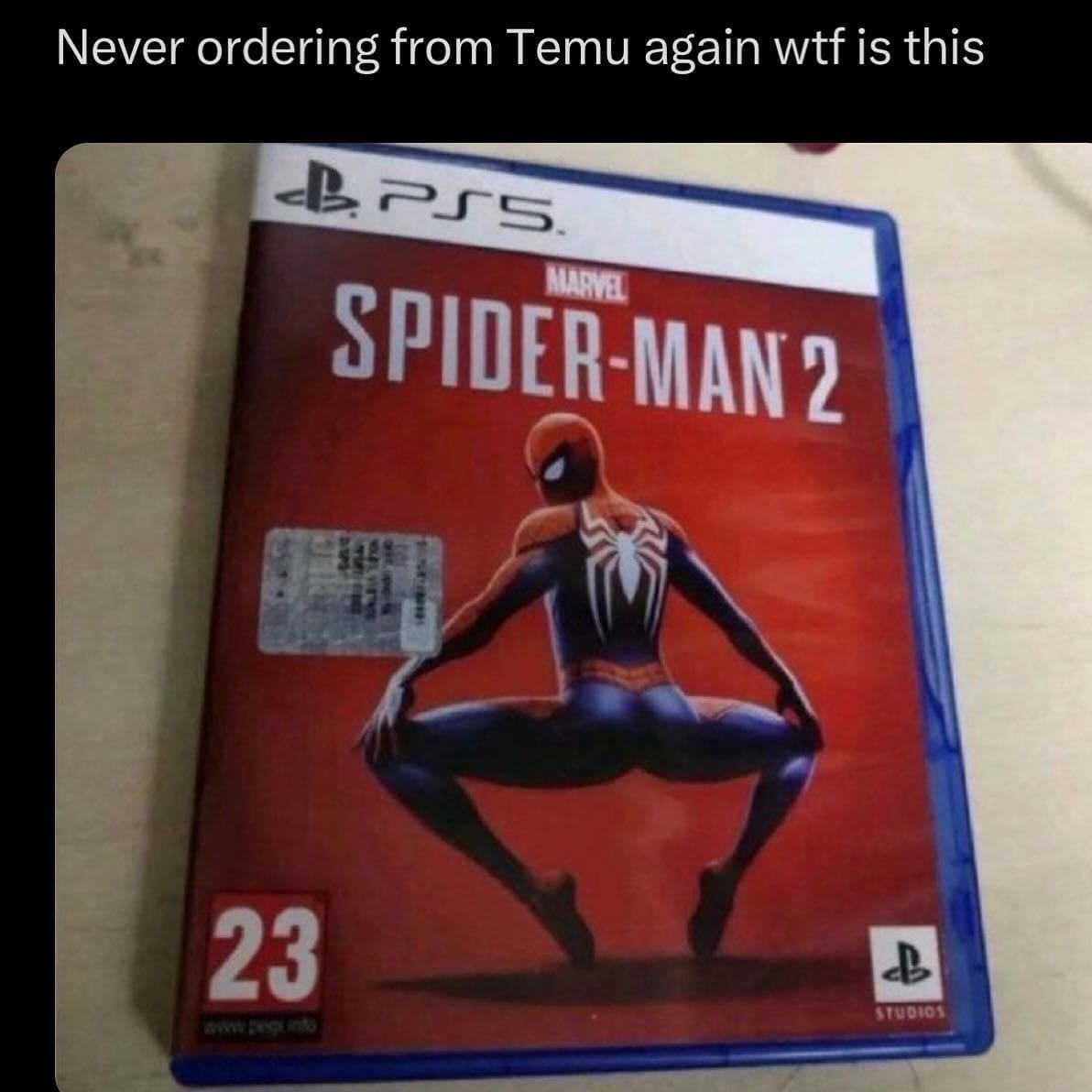 pics funny Never ordering from Temu again wtf is this SPIDER-MAN 2