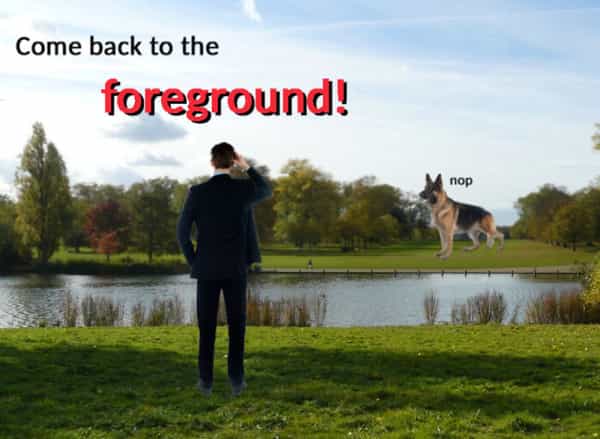 surreal memes Come back to the foreground!