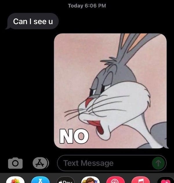 text from exes Can I see u