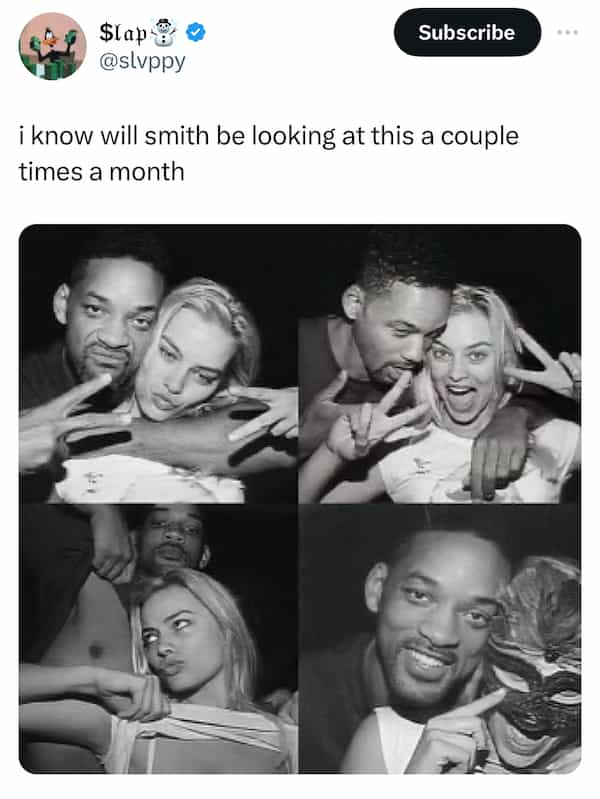 will smith and Jada memes i know will smith be looking at this a couple times a month