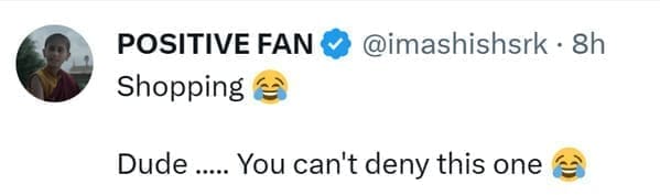 Name something women better do than men Shopping Dude ... You can't deny this one