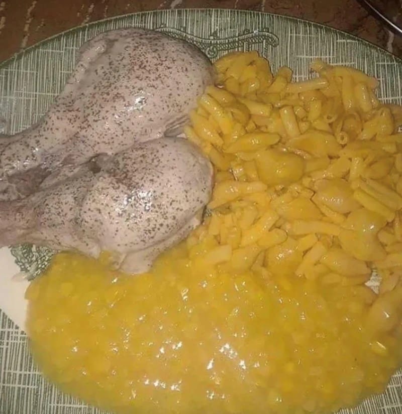 bad thanksgiving food