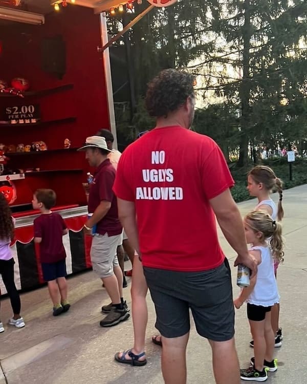 cursed t-shirts NO UGUS ALLOWED