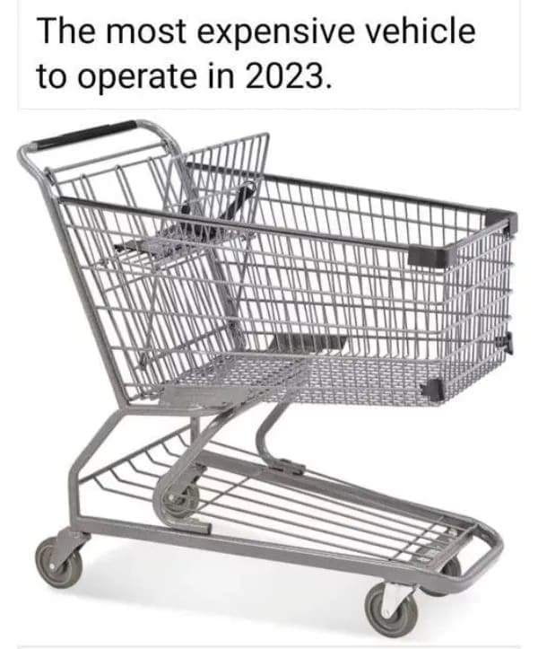 funny memes The most expensive vehicle to operate in 2023.