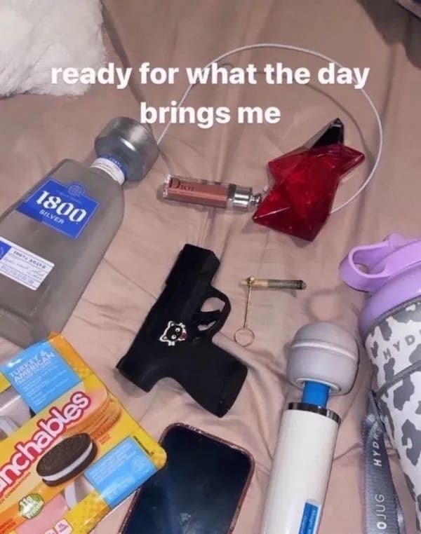 funny pictures ready for what the day brings me