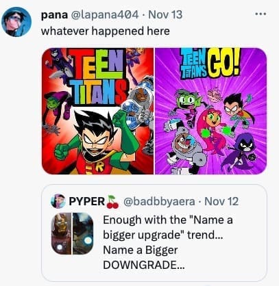 history's biggest downgrades