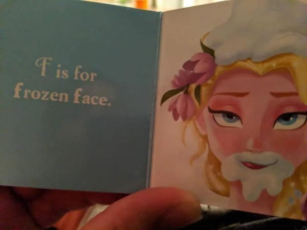 Hold Up Memes F is for frozen face.
