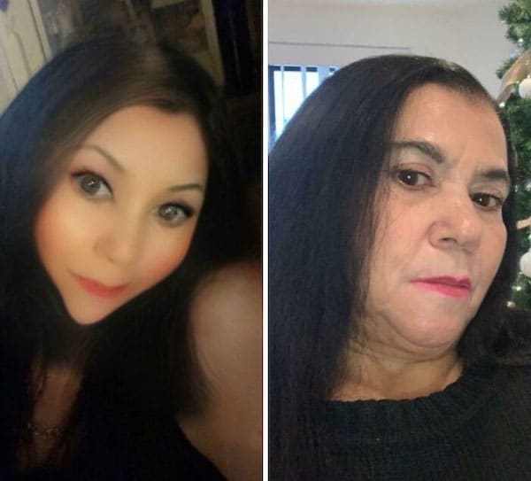 Instagram Vs Reality fake makeup