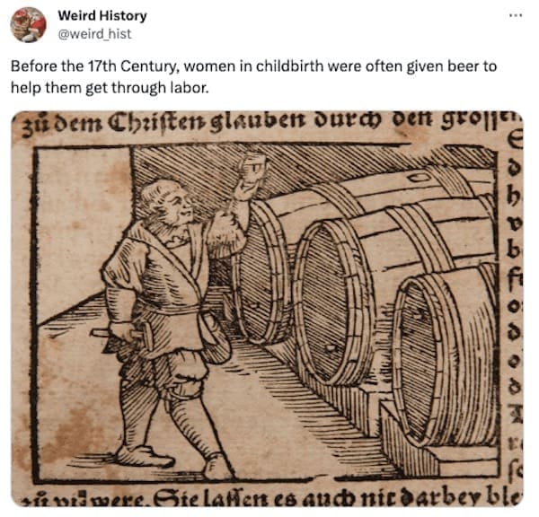 weird history facts Before the 17th Century, women