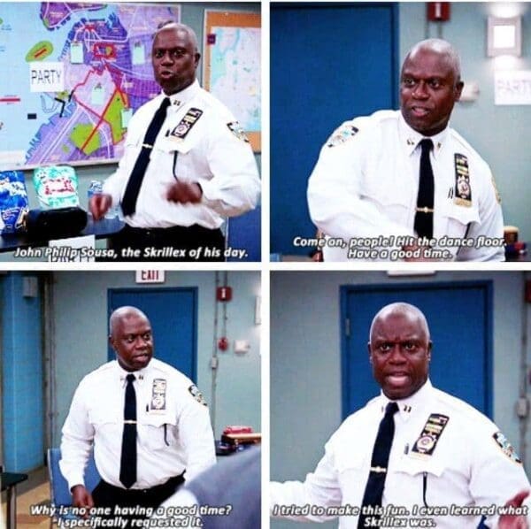 andre braugher, captain holt memes, brooklyn 99 memes
