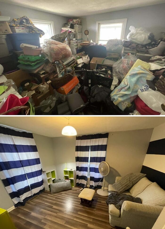 Before and After Cleaning Pics 
